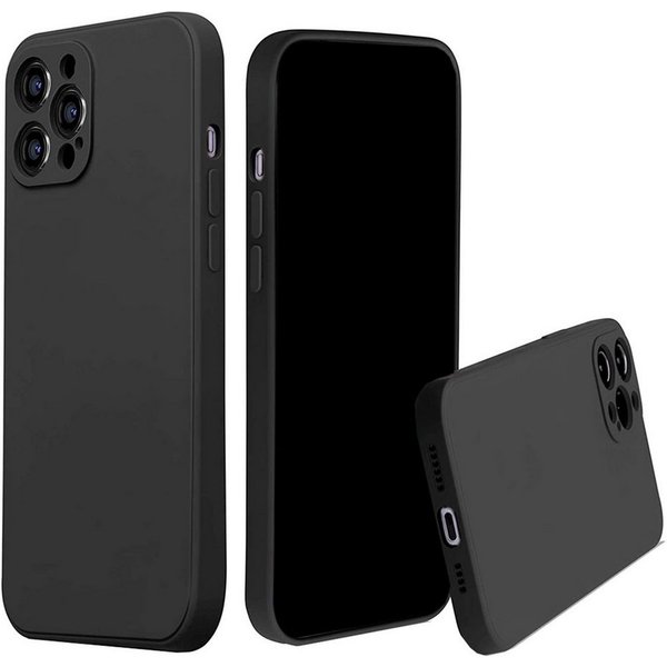 TSB Werk Handyhülle Handyhülle iPhone 12 13 14 Pro Max Mini Plus, Cover, Schutz, Case, Schwarz, Silikon