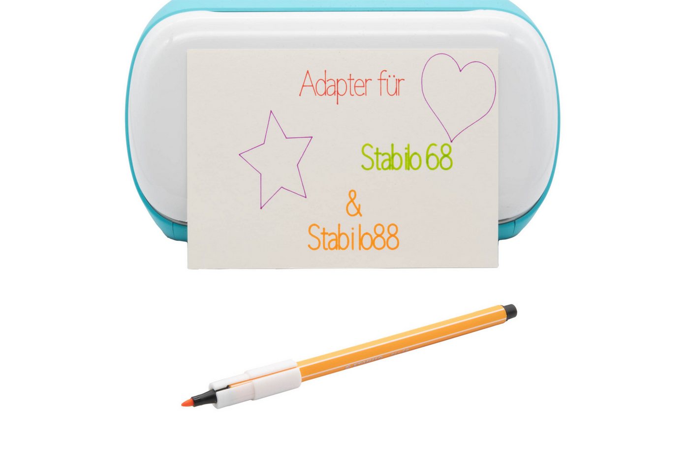 TSB Werk Plotterpapier Stiftehalter Stabilo Cricut Joy Adapter 68 / 88, Plotter, Stifteadapter, Stabilo – Bild 3 von 5