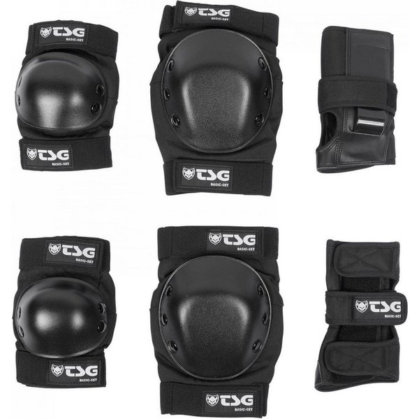TSG Protektoren-Set Basic Set (mit Ellenbogenschutz, mit Knieschutz, mit Handgelenkschutz)