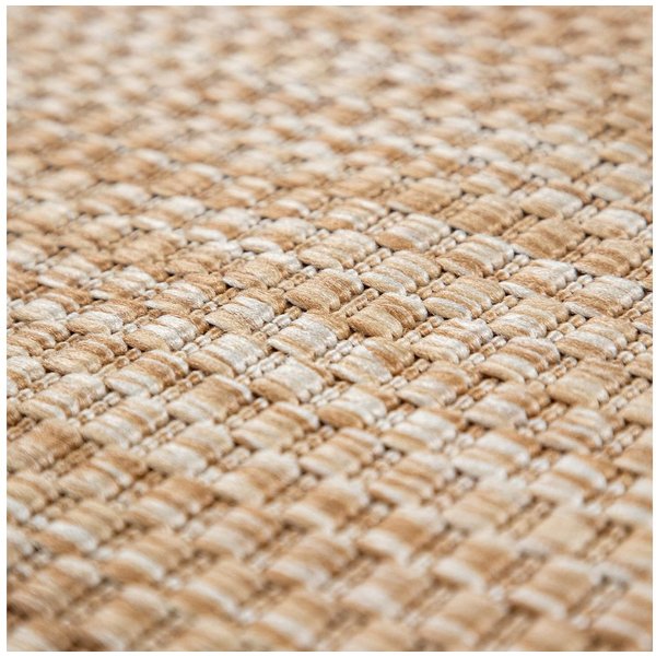 TT Home Teppich Badezimmer, Diele, Esszimmer, Flur, Küche, Schlafzimmer, Wohnzimmer, A, Rund, Höhe: 4 mm, Teppich Outdoor Wohnzimmer Esszimmer Balkon Wetterfest