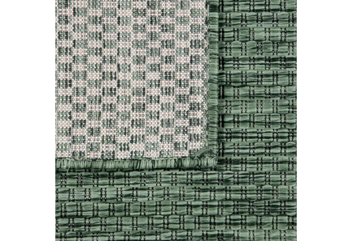 TT Home Teppich Badezimmer, Diele, Esszimmer, Flur, Küche, Schlafzimmer, Wohnzimmer, A, Rechteckig, Höhe: 4 mm, Teppich Outdoor Wohnzimmer Esszimmer Balkon Wett – Bild 5 von 5