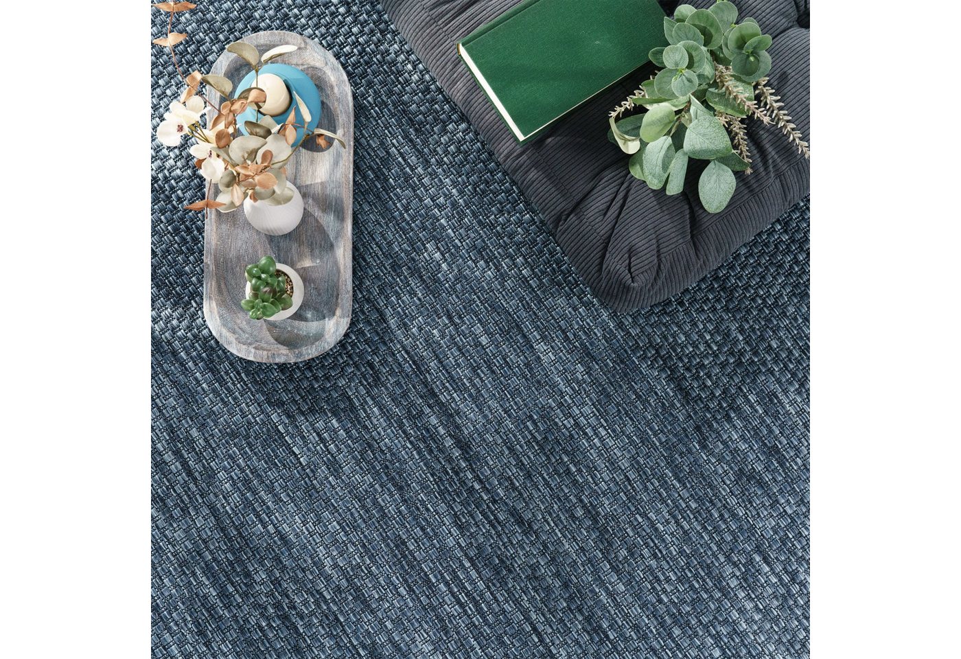 TT Home Teppich Badezimmer, Diele, Esszimmer, Flur, Küche, Schlafzimmer, Wohnzimmer, A, Rechteckig, Höhe: 4 mm, Teppich Outdoor Wohnzimmer Esszimmer Balkon Wett – Bild 3 von 5