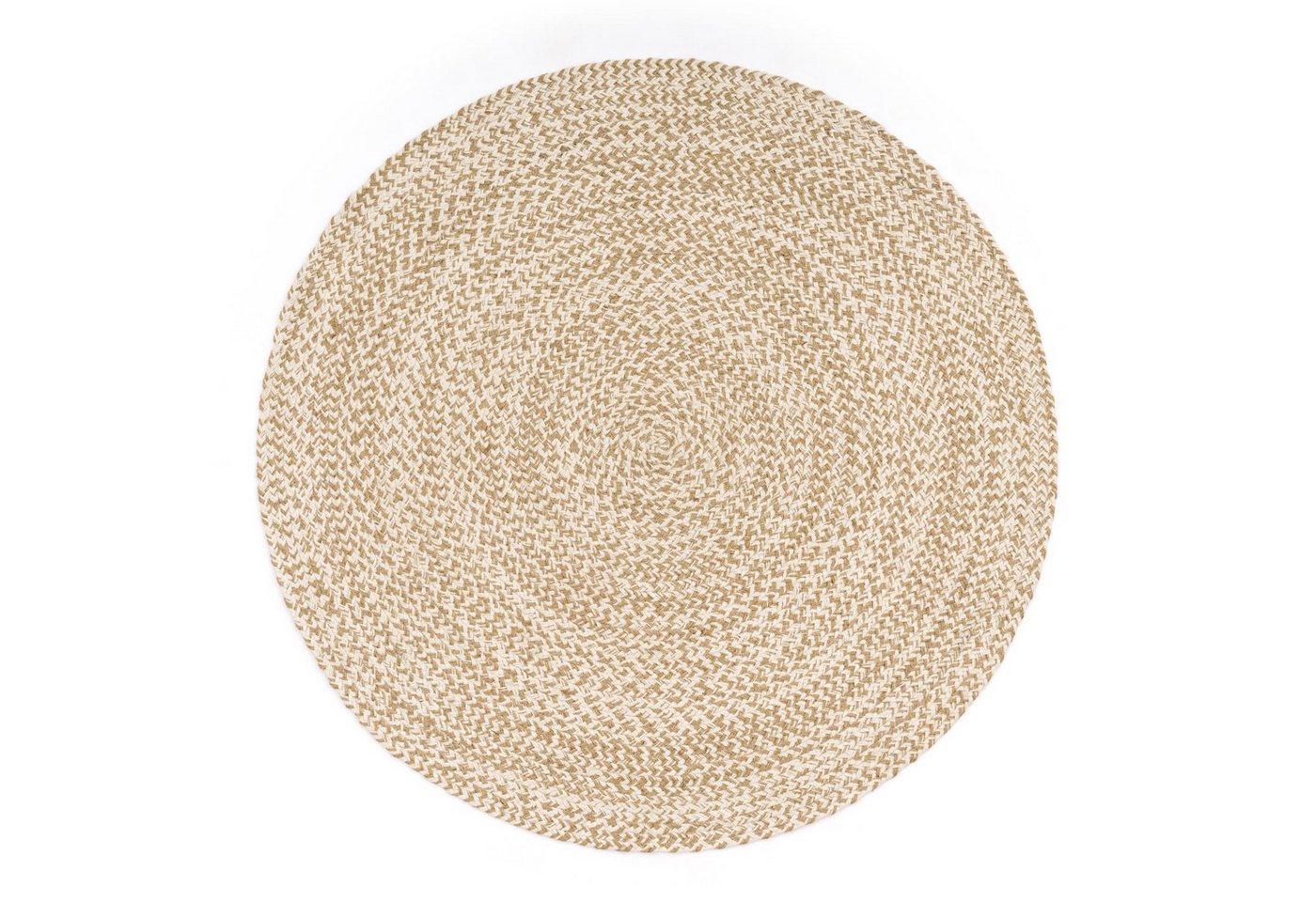 TT Home Teppich Diele, Esszimmer, Flur, Kinderzimmer, Schlafzimmer, Wohnzimmer, Rund, Höhe: 9 mm, Wohnzimmer Teppich Rund Kurzflor Hangefertigt Modern Unifarben – Bild 5 von 5