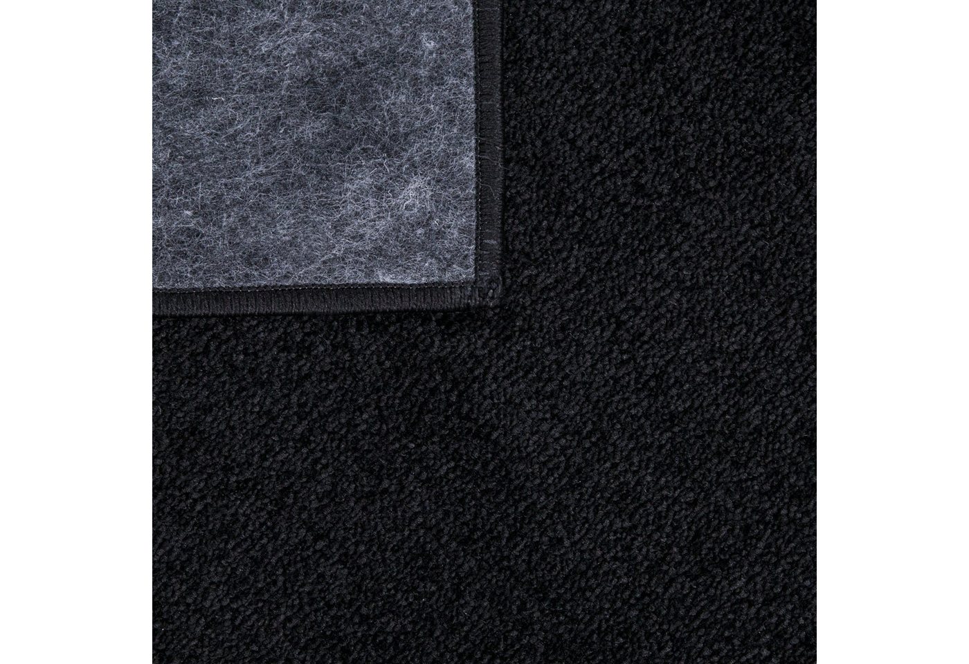 TT Home Teppich Diele, Esszimmer, Flur, Schlafzimmer, Wohnzimmer, Rechteckig, Höhe: 12 mm, Wohnzimmer Teppich Kurflor Unifarbendes Design Modern Und Zeitlos – Bild 4 von 5