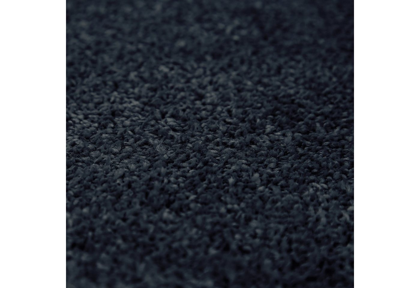 TT Home Teppich Diele, Esszimmer, Flur, Schlafzimmer, Wohnzimmer, Rechteckig, Höhe: 12 mm, Wohnzimmer Teppich Kurflor Unifarbendes Design Modern Und Zeitlos – Bild 3 von 5