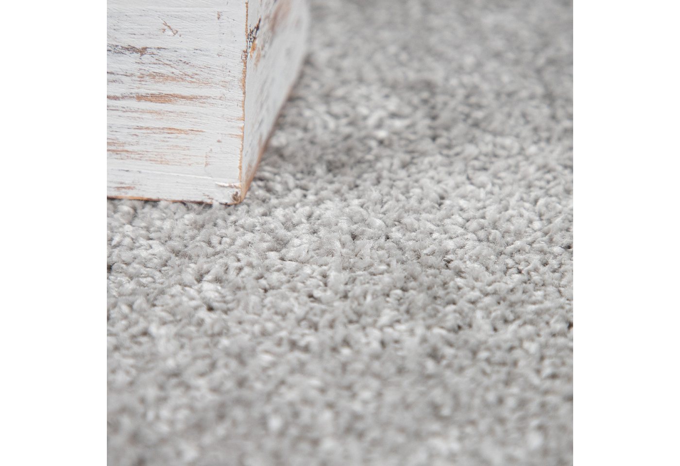 TT Home Teppich Diele, Esszimmer, Flur, Schlafzimmer, Wohnzimmer, Rechteckig, Höhe: 12 mm, Wohnzimmer Teppich Kurflor Unifarbendes Design Modern Und Zeitlos – Bild 5 von 5