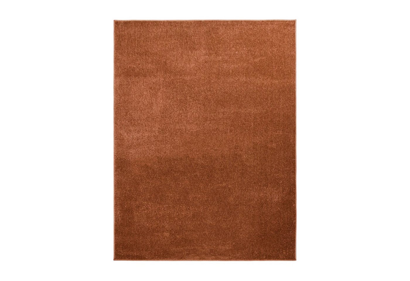 TT Home Teppich Diele, Esszimmer, Flur, Schlafzimmer, Wohnzimmer, Rechteckig, Höhe: 12 mm, Wohnzimmer Teppich Kurflor Unifarbendes Design Modern Und Zeitlos – Bild 3 von 5