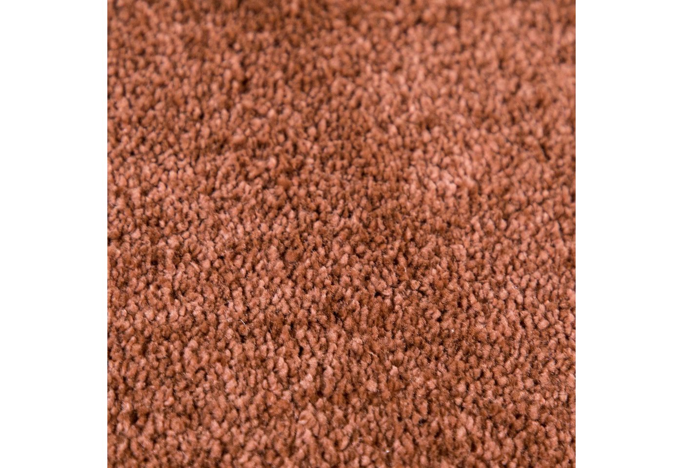 TT Home Teppich Diele, Esszimmer, Flur, Schlafzimmer, Wohnzimmer, Rechteckig, Höhe: 12 mm, Wohnzimmer Teppich Kurflor Unifarbendes Design Modern Und Zeitlos – Bild 4 von 5