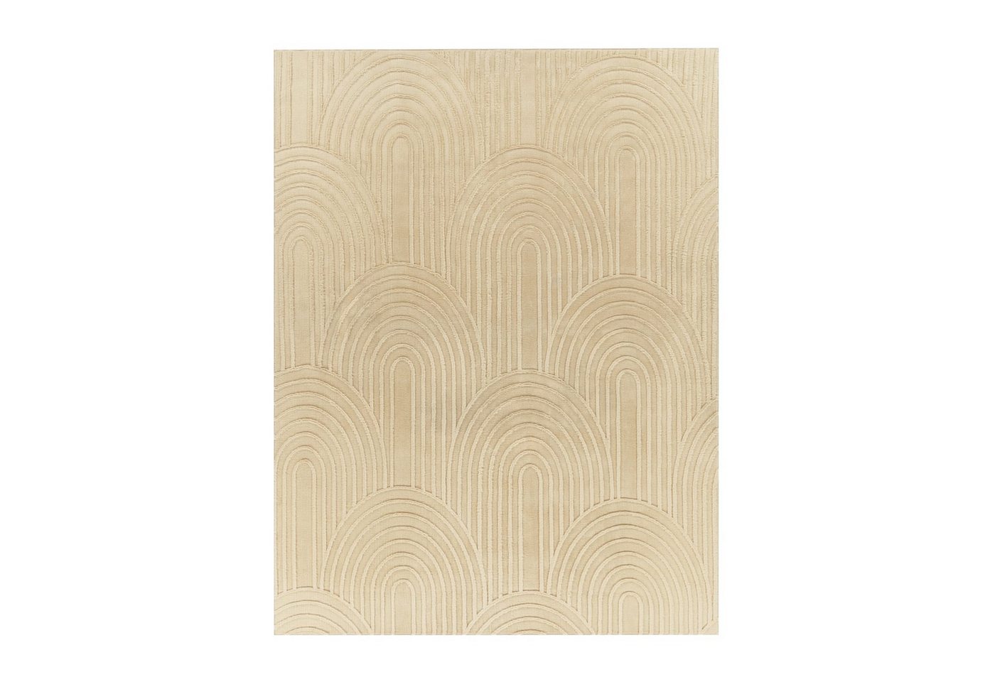 TT Home Teppich Diele, Esszimmer, Flur, Schlafzimmer, Wohnzimmer, Rechteckig, Höhe: 14 mm, Wohnzimmer Teppich Esszimmer Kurzflor Geometrische Optik Skandi Boho  – Bild 2 von 5