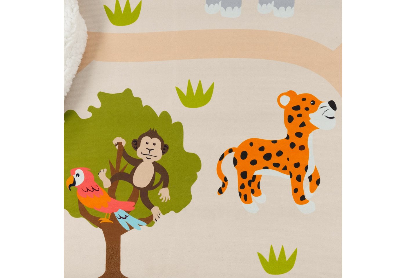 TT Home Teppich Kinderzimmer, Rechteckig, Höhe: 4 mm, Kinderzimmerteppich Teppich Junge Mädchen Kinderteppich Baby Rutschfes – Bild 5 von 5