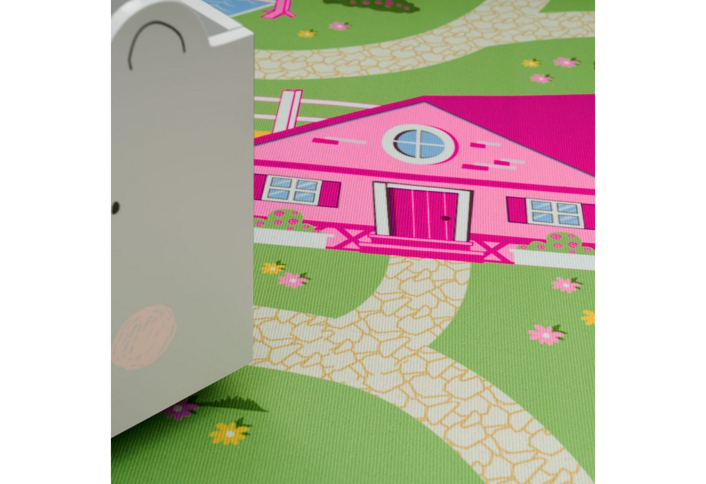 TT Home Teppich Kinderzimmer, Rechteckig, Höhe: 4 mm, Kinderzimmerteppich Teppich Junge Mädchen Kinderteppich Baby Rutschfes – Bild 2 von 5