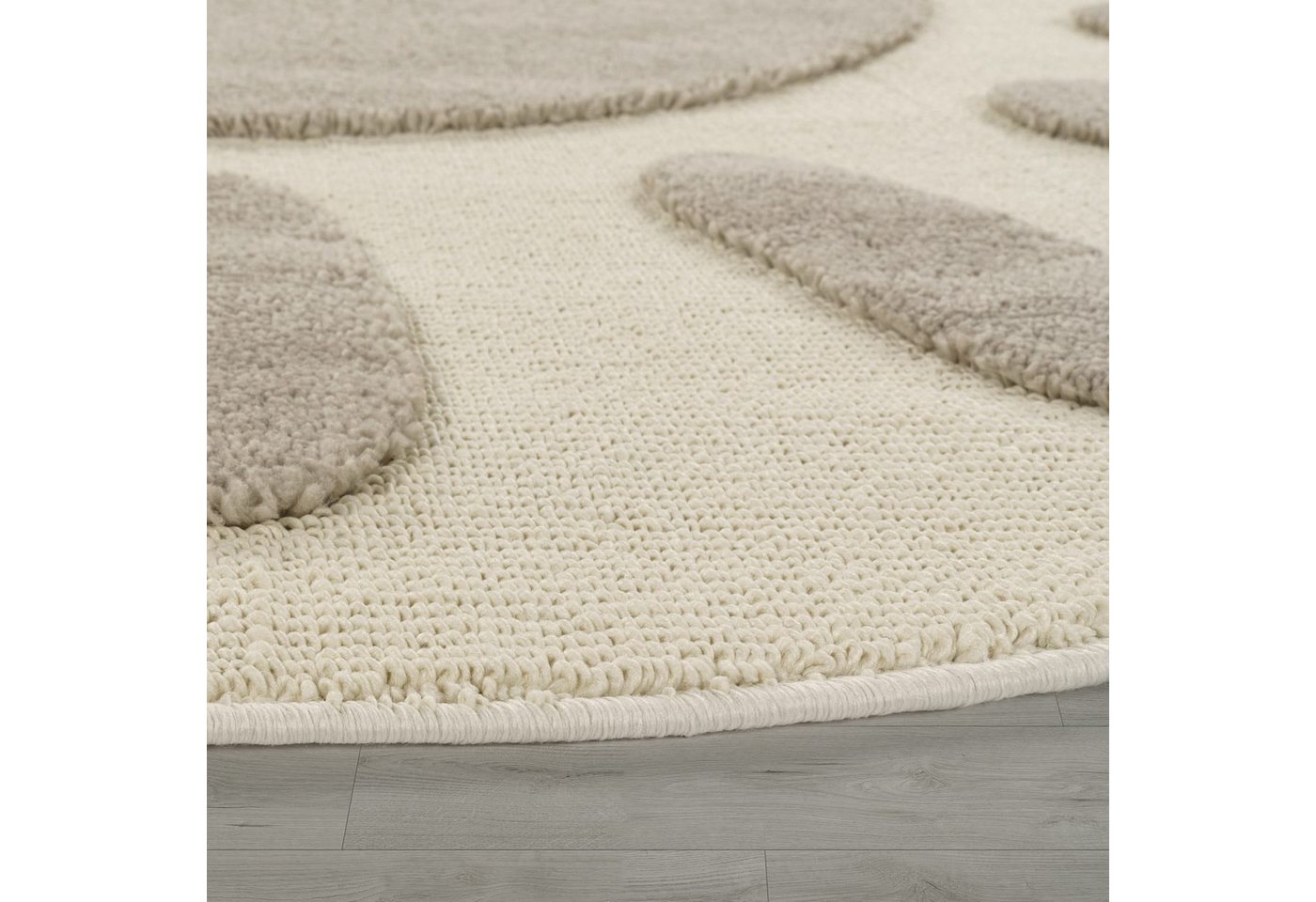 TT Home Teppich Kinderzimmer, Rund, Höhe: 21 mm, Kinderteppich Kinderzimmer Teppich Spielteppich Kurzflor Sonne Flausch – Bild 3 von 5