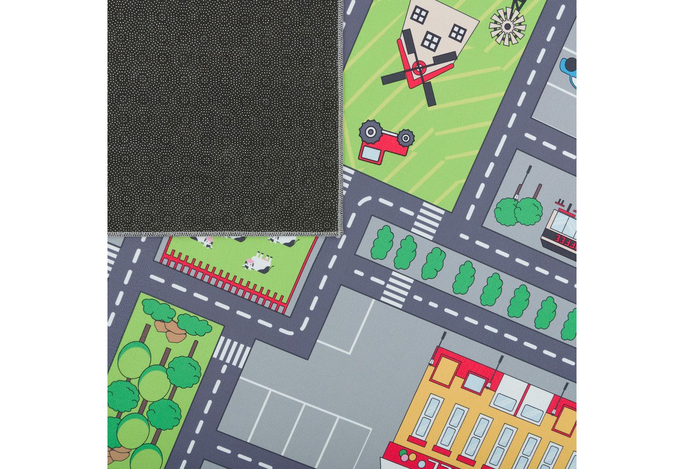 TT Home Teppich Kinderzimmer, Rechteckig, Höhe: 4 mm, Kinderzimmerteppich Teppich Junge Mädchen Kinderteppich Baby Rutschfes – Bild 4 von 5