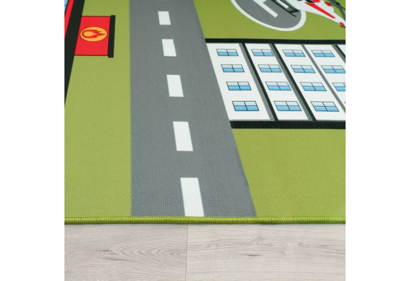 TT Home Teppich Kinderzimmer, Rechteckig, Höhe: 4 mm, Kinderzimmerteppich Teppich Junge Mädchen Kinderteppich Baby Rutschfes – Bild 2 von 5