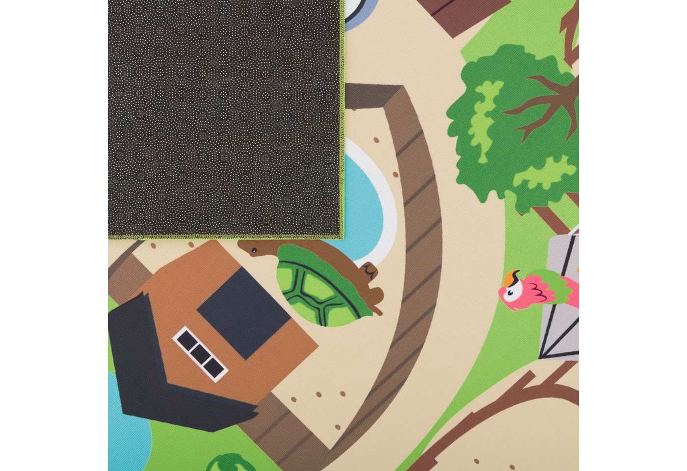 TT Home Teppich Kinderzimmer, Rechteckig, Höhe: 4 mm, Kinderzimmerteppich Teppich Junge Mädchen Kinderteppich Baby Rutschfes – Bild 3 von 5