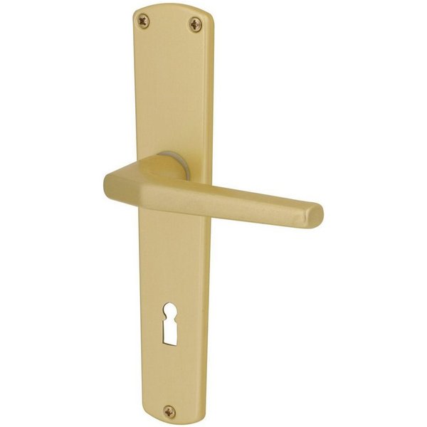 Alpertec Türgriff Alpertec BB-Langschildgarnitur Phil Aluminium F2