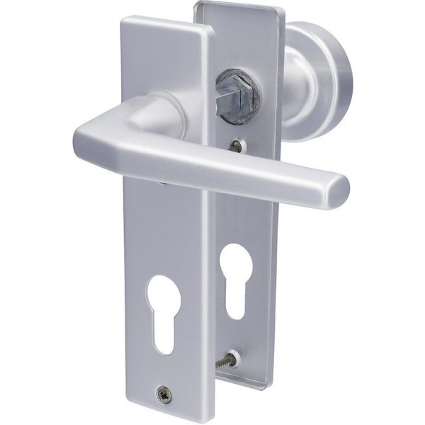Alpertec Türgriff Alpertec PZ-Kurzschildgarnitur Drücker/Knopf