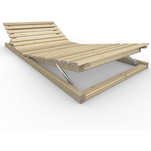 Lattenrost Ergonomischer Holzrahmen Kopf und Fußteil verstellbar ''Ergo-Eva'' 70, TUGA-Holztech