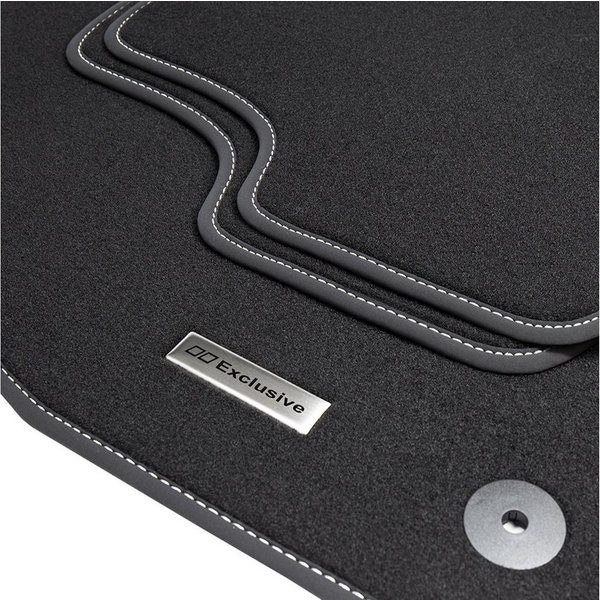tuning-art Auto-Fußmatten EL102 Automatten Set passgenau für VW Golf 7 8 Variant Limo 2012-2021