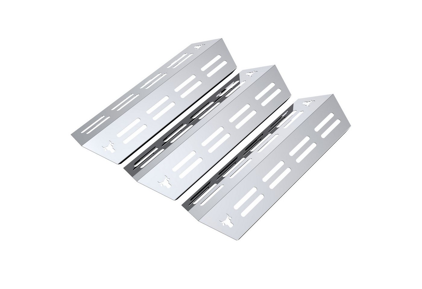 tuning-art Grillerweiterung GA34 Brennerabdeckung Set Edelstahl für Enders Monroe Pro 3 – Bild 3 von 5