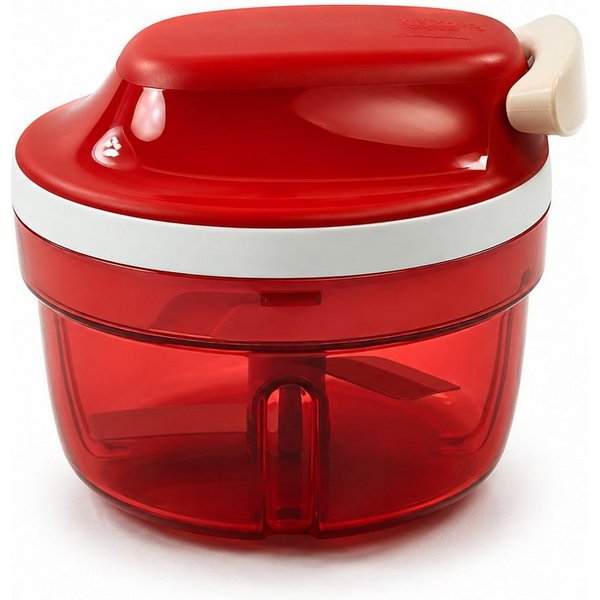 TUPPERWARE Allesschneider Chef Turbo-Chef rot SuperSonic Zwiebelschneider