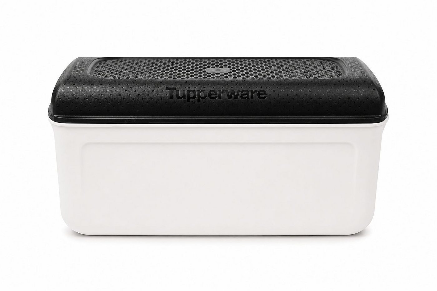 TUPPERWARE Brotkasten BrotMax Junior 2 weiß schwarz Brotkasten – Bild 2 von 3