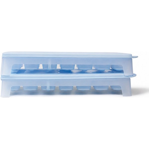 TUPPERWARE Eiswürfelform Eiswürfler (2) hellblau-weiß