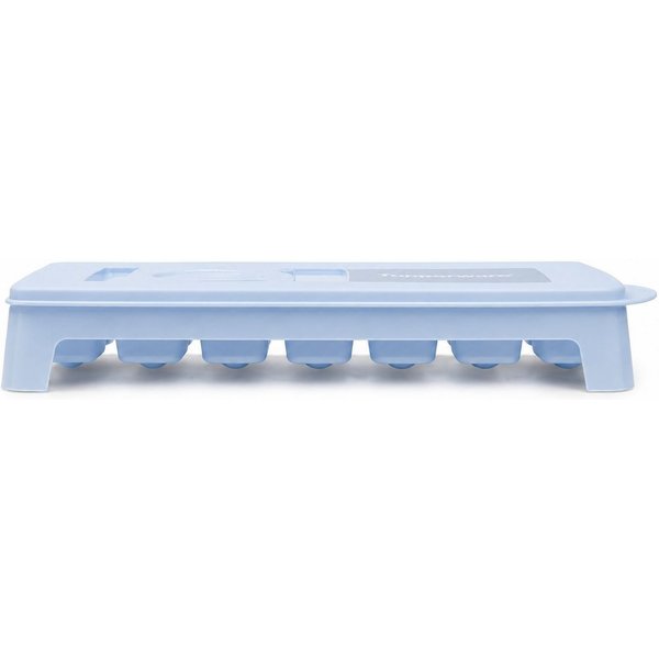 TUPPERWARE Eiswürfelform Eiswürfler hellblau-weiß