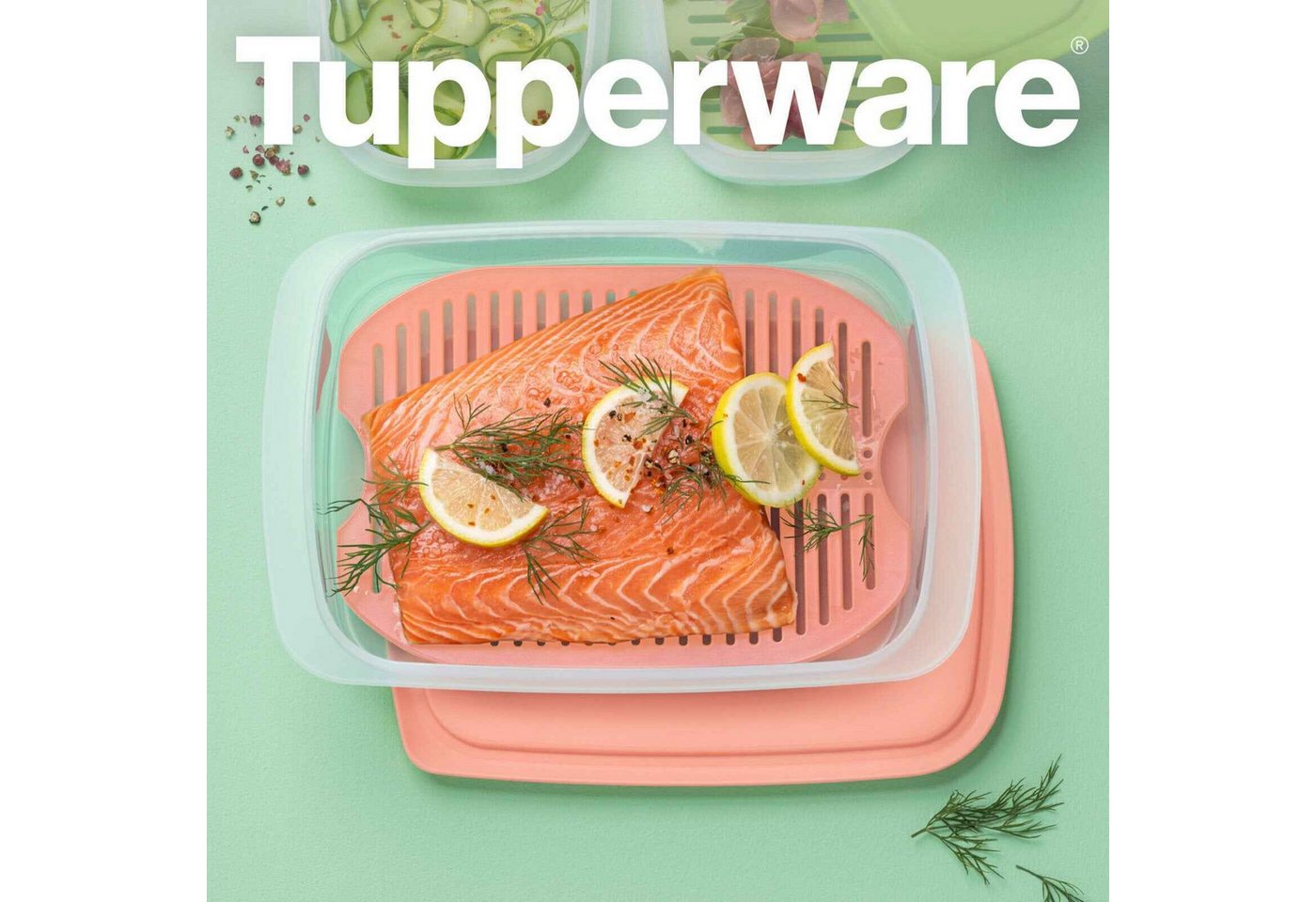 TUPPERWARE Frischhaltedose Cool'N Fresh 1,5 Liter – Bild 3 von 3