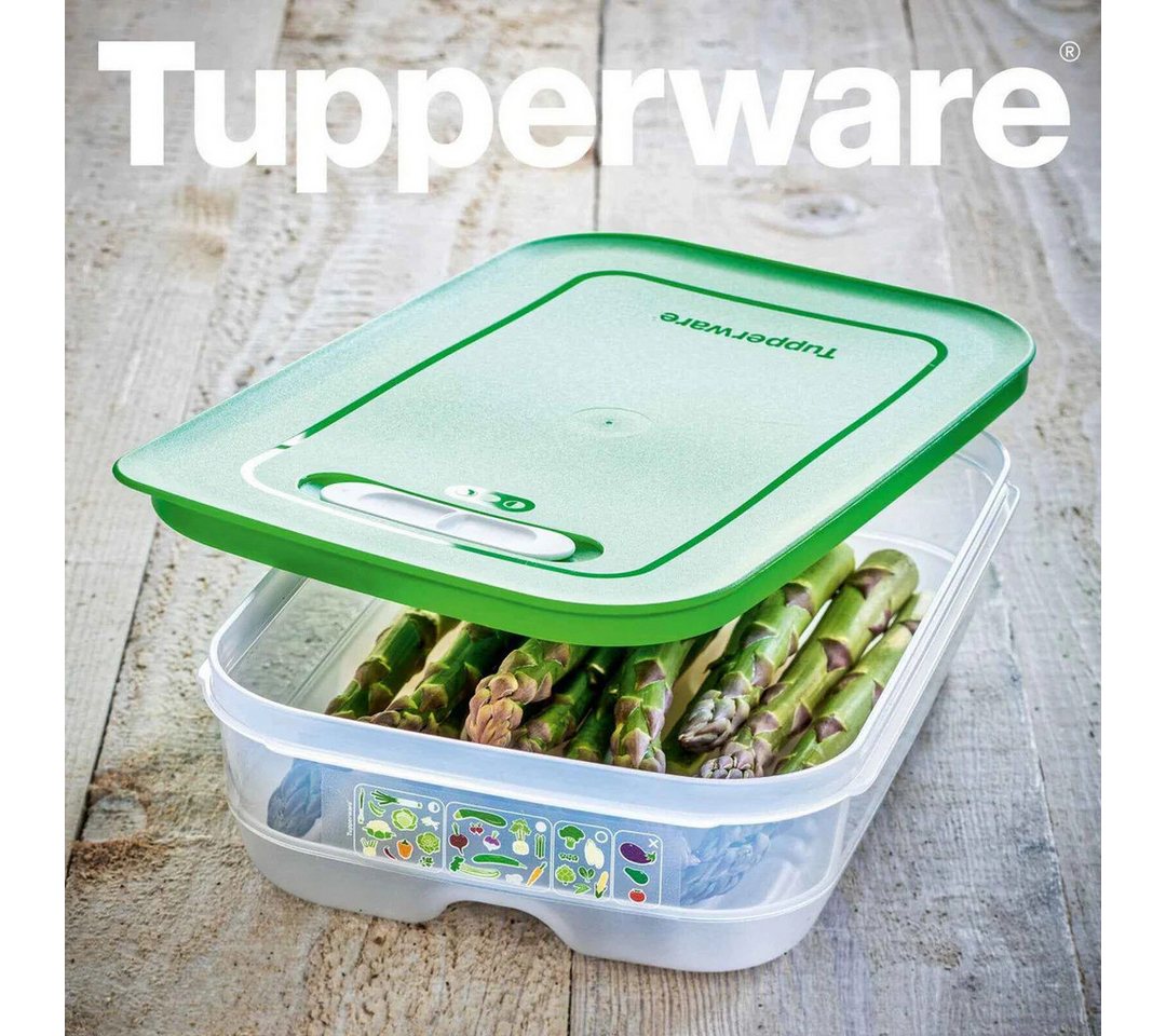 TUPPERWARE Frischhaltedose KlimaOase 1,8 l flach – Bild 2 von 2