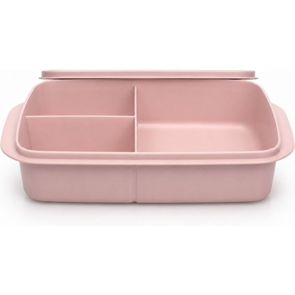 TUPPERWARE Lunchbox Lunchbox 1 L rosa mit Trennwand