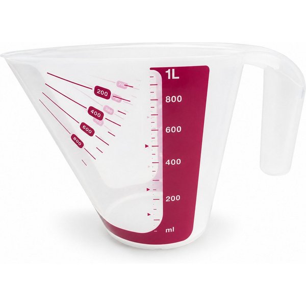 TUPPERWARE Messbecher Backen Messgenau 1,0 L Messbecher