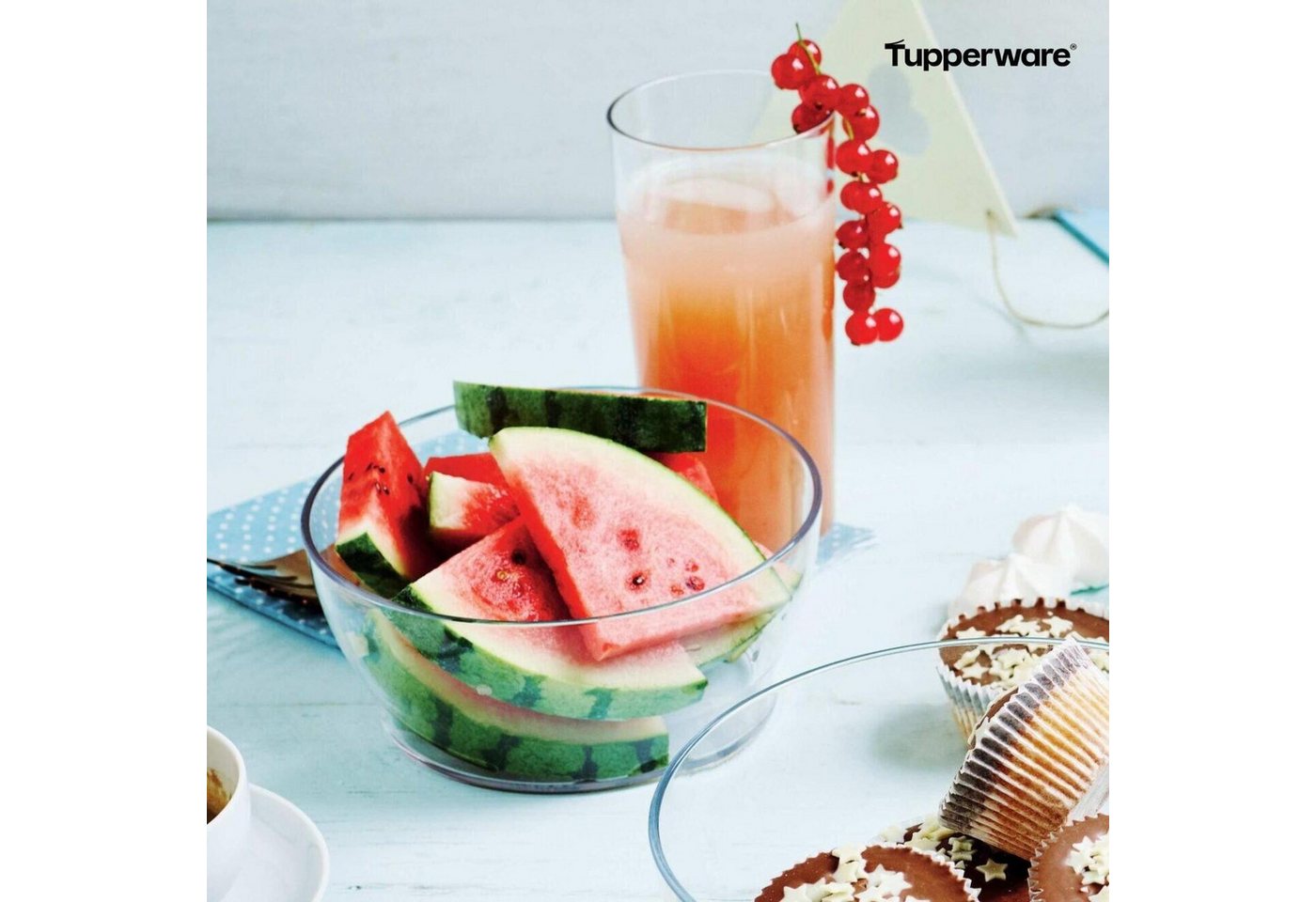 TUPPERWARE Servierschüssel Clear Collection Schüssel 810 ml – Bild 2 von 2
