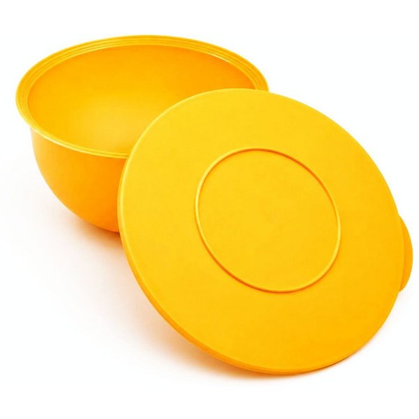 TUPPERWARE Servierschüssel Junge Welle Schüssel 4,3 L gelb