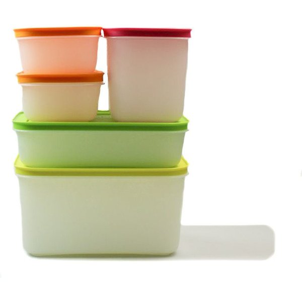 TUPPERWARE Vorratsdose Gefrier-Behälter farbig