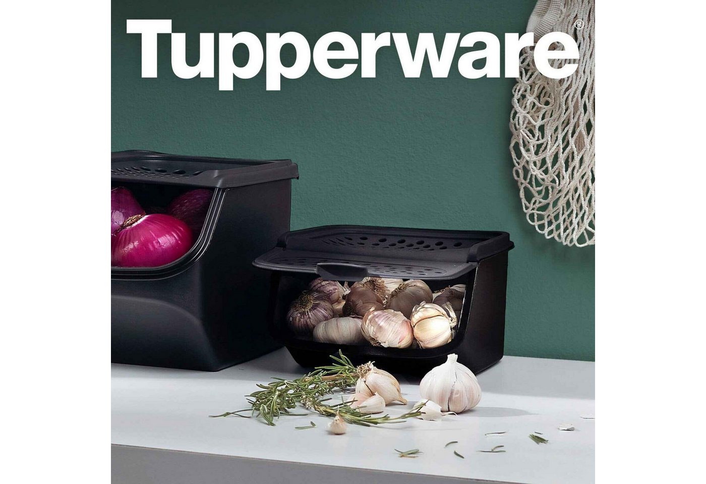 TUPPERWARE Vorratsdose Knoblauchlager - Kleines Lager – Bild 2 von 2
