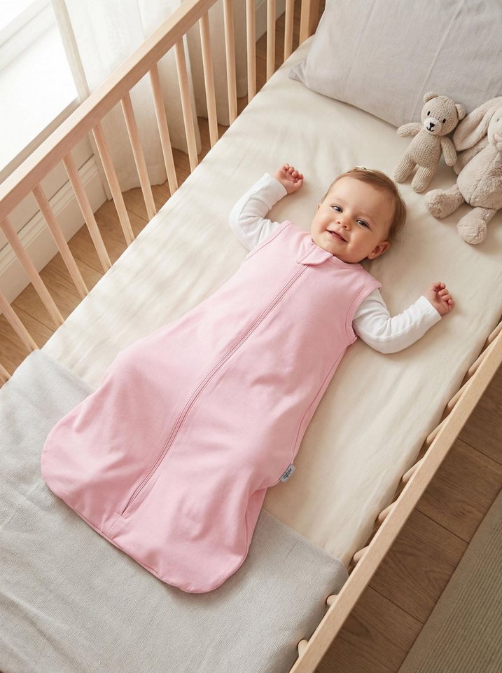 TupTam Babyschlafsack 0.5 TOG Unisex dünner Sommerschlafsack – Bild 3 von 5