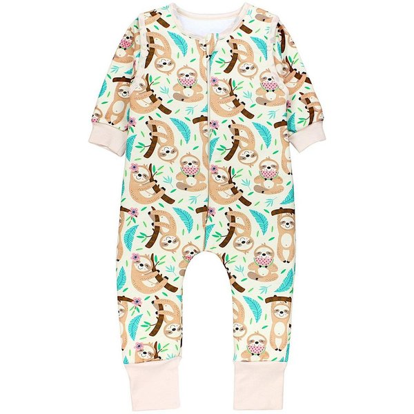 TupTam Babyschlafsack 2.5 TOG Schlafsack BIO-Baumwolle mit Beinen und Ärmeln Herbst Winter