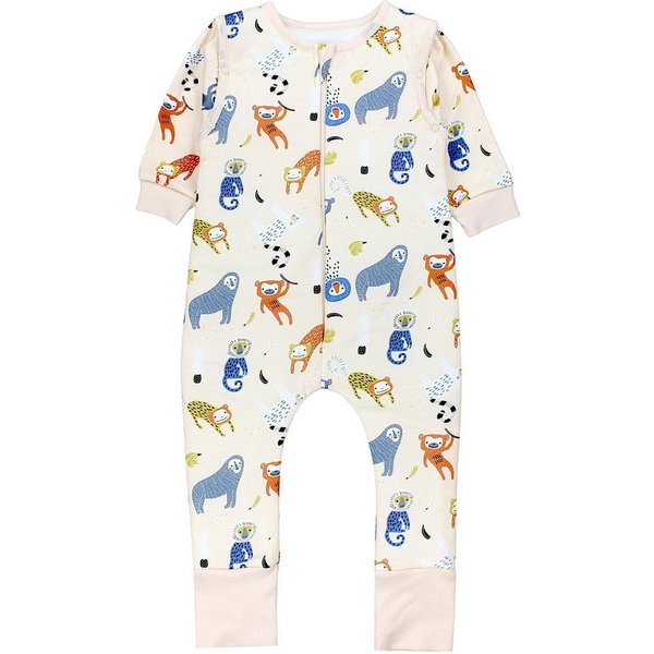 TupTam Babyschlafsack 2.5 TOG Schlafsack BIO-Baumwolle mit Beinen und Ärmeln Herbst Winter