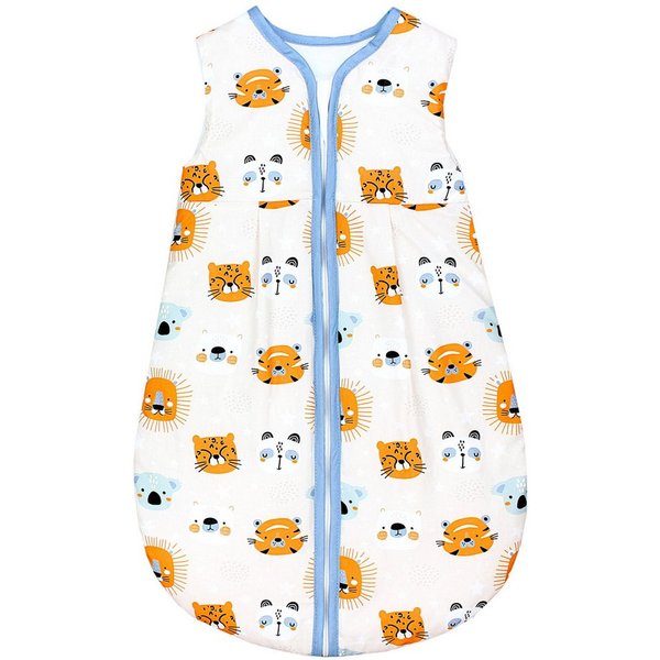 TupTam Babyschlafsack Kugelschlafsack ohne Ärmel 2.5 TOG Ganzjahr