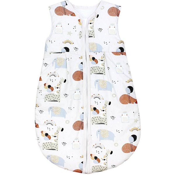 TupTam Babyschlafsack Kugelschlafsack ohne Ärmel 2.5 TOG Ganzjahr