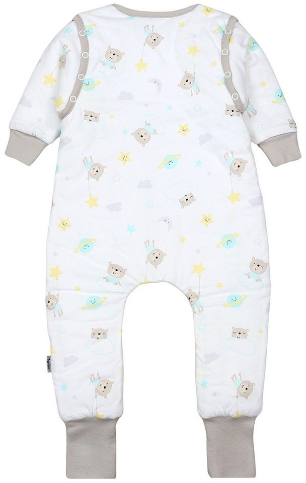 TupTam Babyschlafsack Schlafsack mit Beinen, abnehmbare Ärmel 2.5 TOG Ganzjahr – Bild 5 von 5
