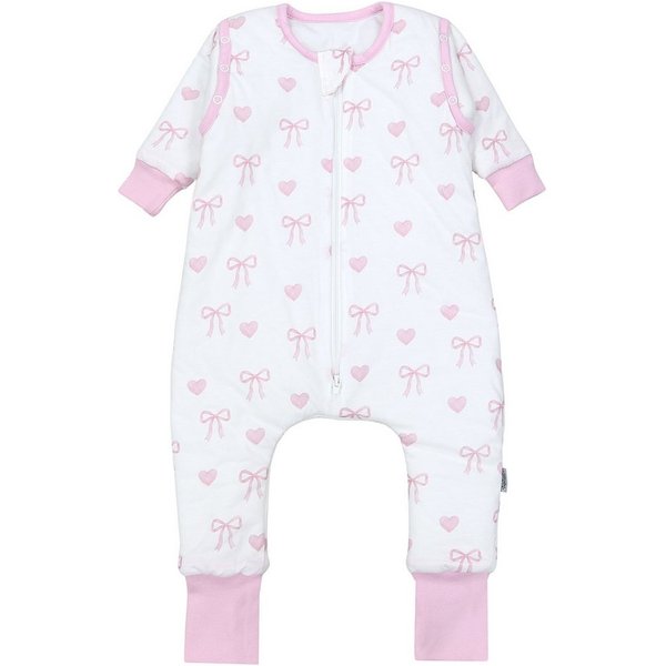 TupTam Babyschlafsack Schlafsack mit Beinen, abnehmbare Ärmel 2.5 TOG Ganzjahr
