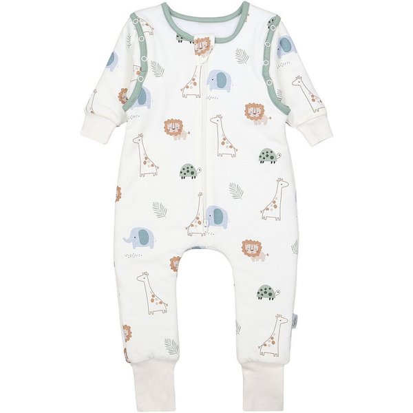 TupTam Babyschlafsack Schlafsack mit Beinen, abnehmbare Ärmel 2.5 TOG Ganzjahr