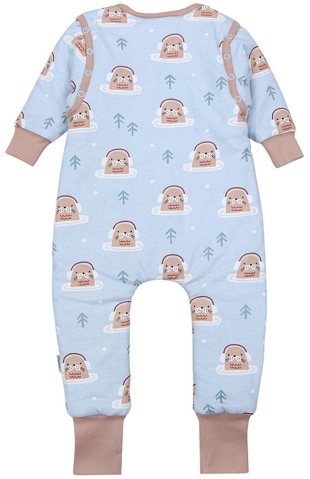 TupTam Babyschlafsack Schlafsack mit Beinen, abnehmbare Ärmel 2.5 TOG Ganzjahr – Bild 5 von 5