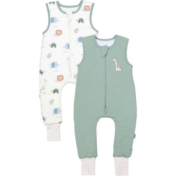 TupTam Babyschlafsack Schlafsack mit Beinen ohne Ärmel 2.5 TOG Ganzjahr