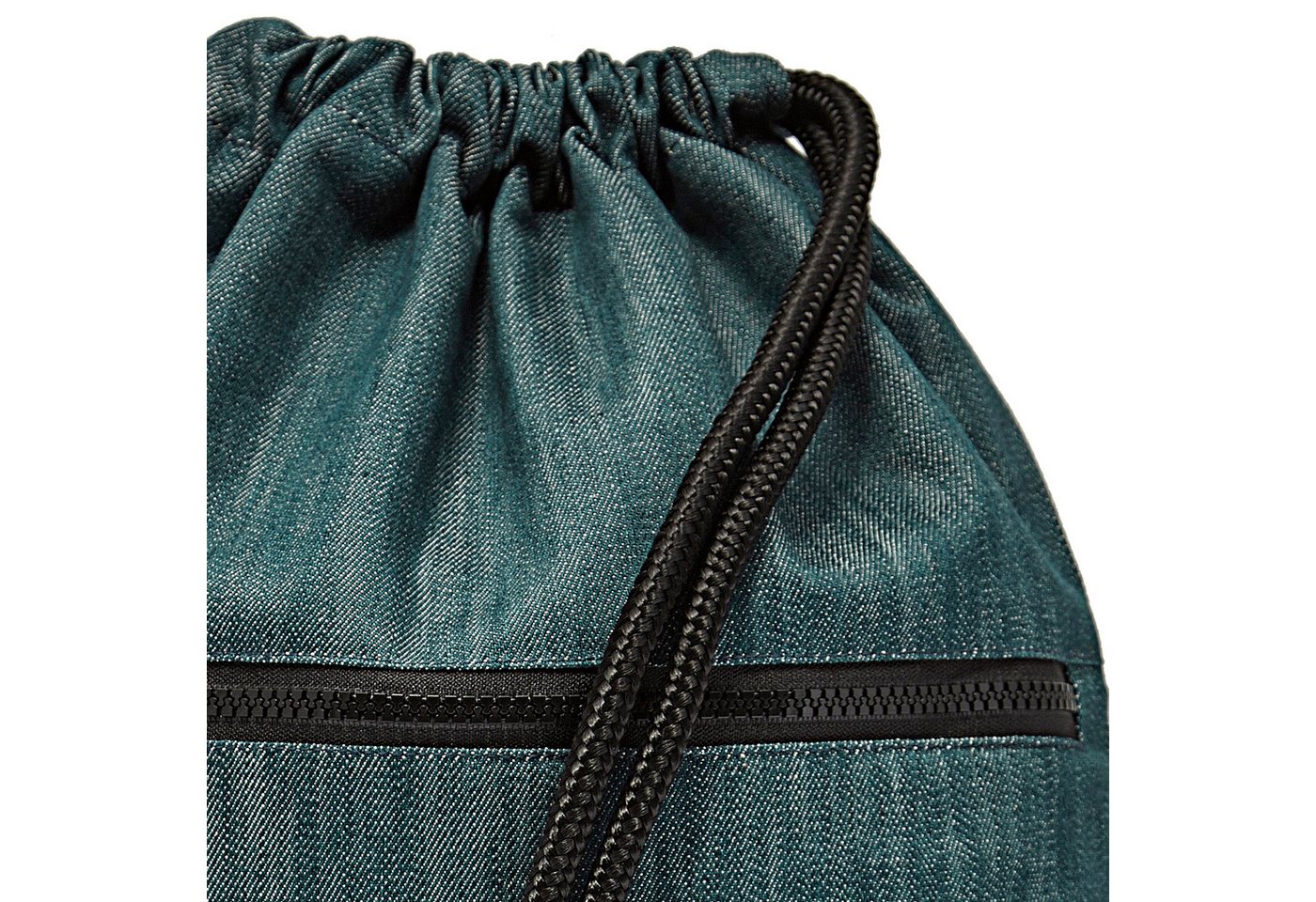 By Bers Turnbeutel Leon By Bers Turnbeutel Beutelrucksack Freizeitrucksack (Tagesrucksack Turnbeutel Beutelrucksack Freizeitrucksack für Strand Sport Festival F – Bild 2 von 5