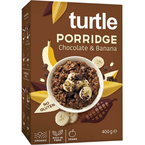 TURTLE Cerealien Porridge - Schoko Banane 400g