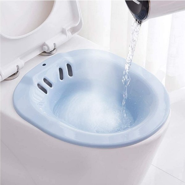 TUWENA Bidet Badewanne, Waschschüssel mit Abflussloch für einfache Reinigung
