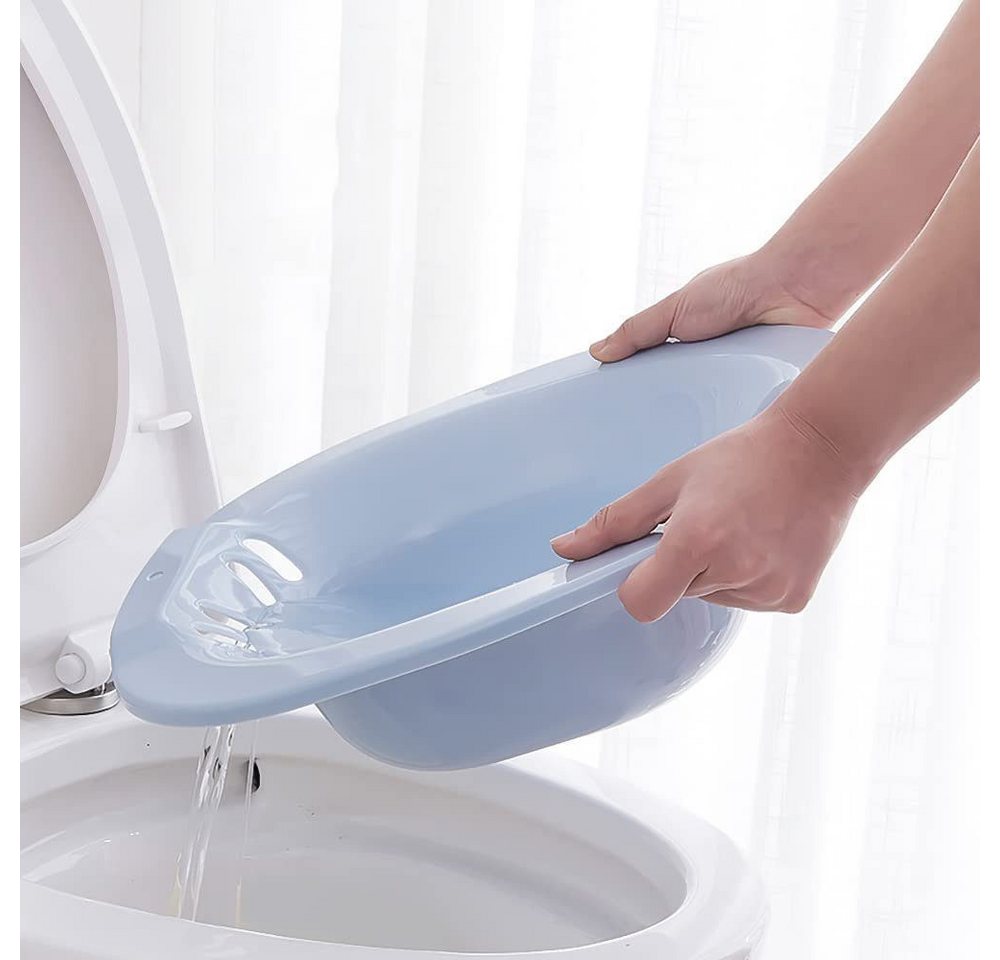 TUWENA Bidet Badewanne, Waschschüssel mit Abflussloch für einfache Reinigung – Bild 2 von 5